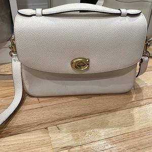 Coach Cassie crossbody Brass/Chalk